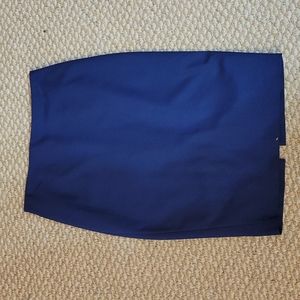 Express Navy Blue Pencil Skirt